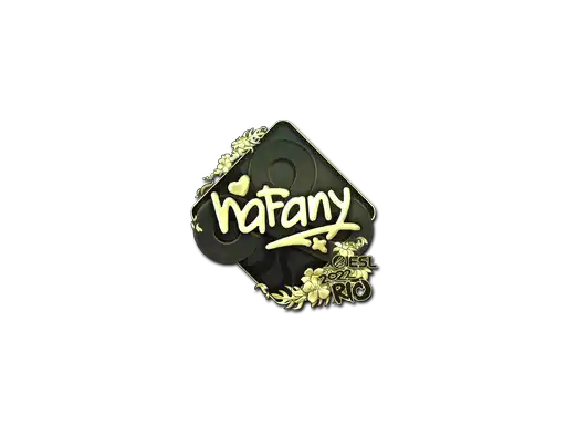 nafany (Gold) | Rio 2022 nafany (Gold) | Rio 2022, autograph sticker