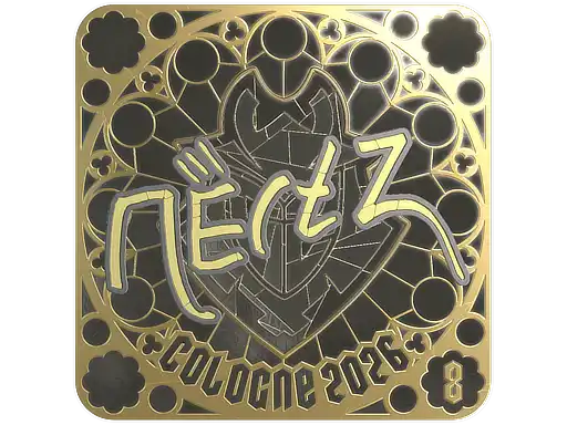 NertZ (Gold, Ranked) | Cologne 2026, autograph sticker