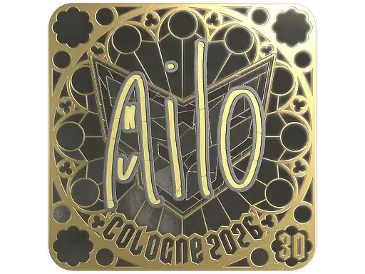 nilo (Gold, Ranked) | Cologne 2026, autograph sticker