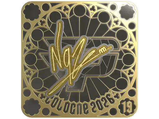 NQZ (Gold, Ranked) | Cologne 2026, autograph sticker