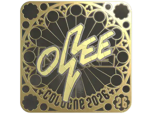 oSee (Gold, Ranked) | Cologne 2026, autograph sticker