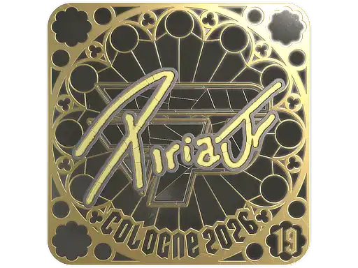 piriajr (Gold, Ranked) | Cologne 2026, autograph sticker