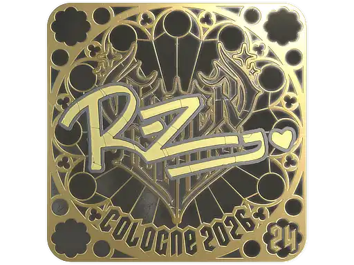 REZ (Gold, Ranked) | Cologne 2026, autograph sticker