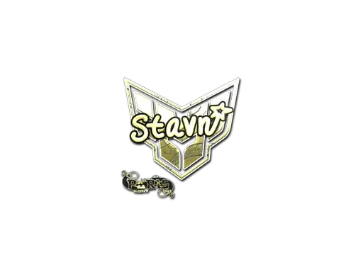 stavn (Gold) | Paris 2023, autograph sticker