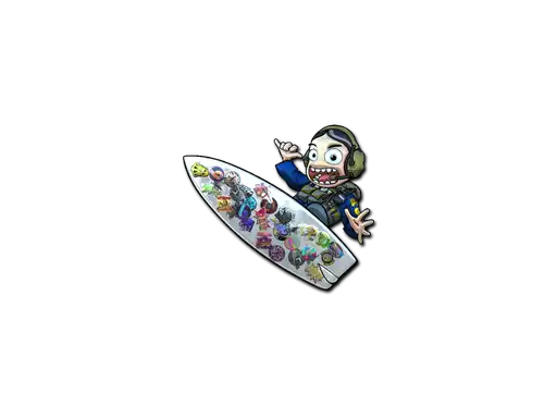 Sticker Bomb Surf Ava (Foil) Sticker Bomb Surf Ava (Foil)