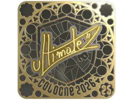 ultimate (Gold, Ranked) | Cologne 2026, autograph sticker