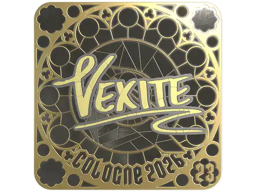 vexite (Gold, Ranked) | Cologne 2026 vexite (Gold, Ranked) | Cologne 2026, autograph sticker