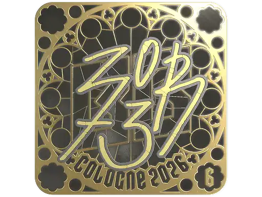 zorte (Gold, Ranked) | Cologne 2026, autograph sticker