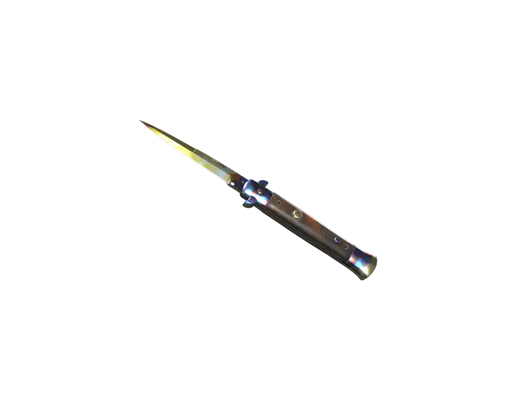 Stiletto Knife | Case Hardened