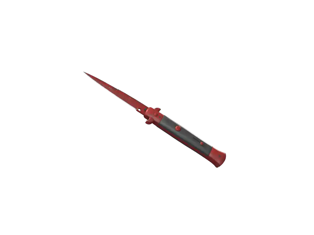 ★ StatTrak™ Stiletto Knife | Crimson Web (Field-Tested)