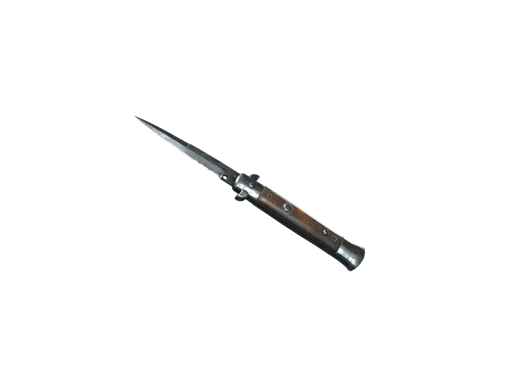 ★ Stiletto Knife | Damascus Steel (Field-Tested) ★ Stiletto Knife | Damascus Steel (Field-Tested)