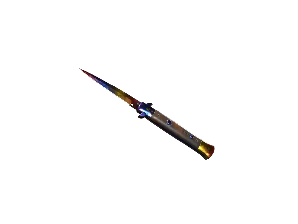 ★ Stiletto Knife | Marble Fade (Minimal Wear)
