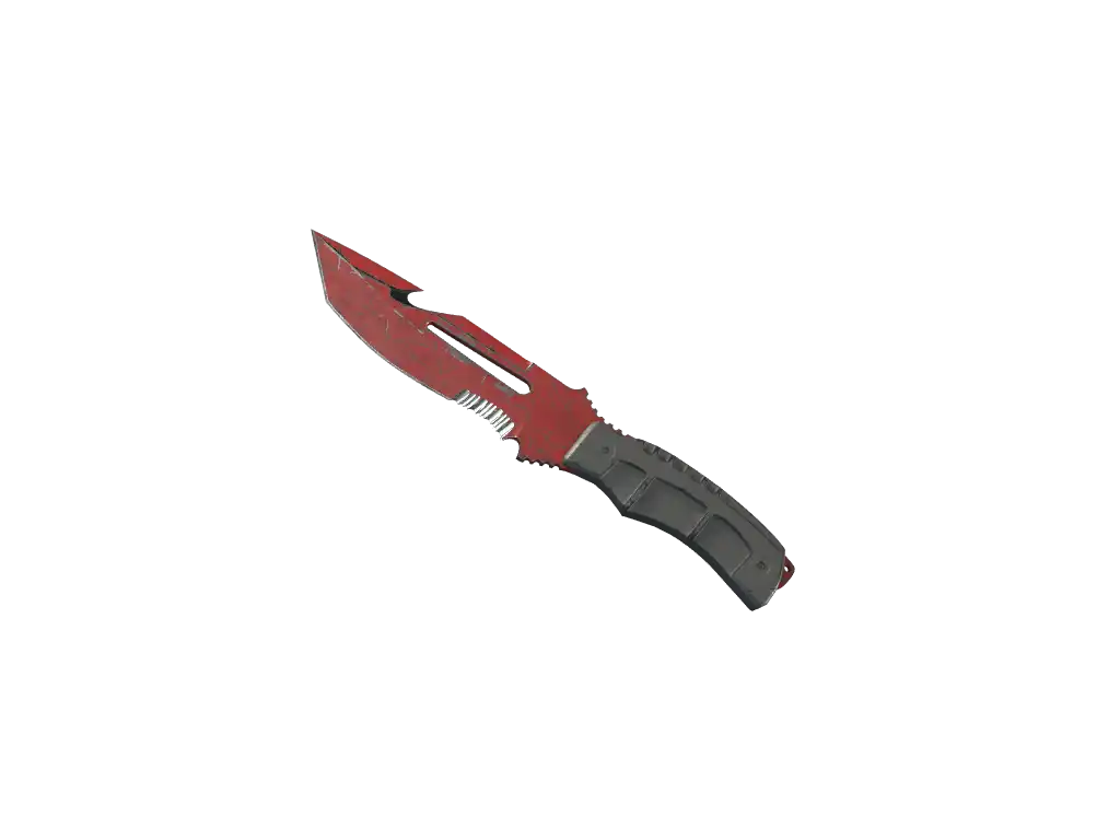 ★ Survival Knife | Crimson Web (Battle-Scarred)