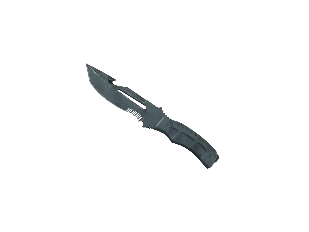 ★ Survival Knife | Night Stripe (Battle-Scarred)