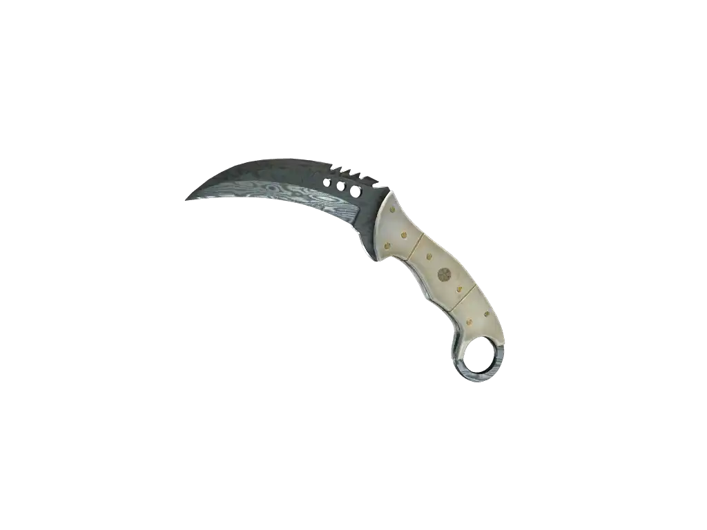 ★ Talon Knife | Damascus Steel (Battle-Scarred)